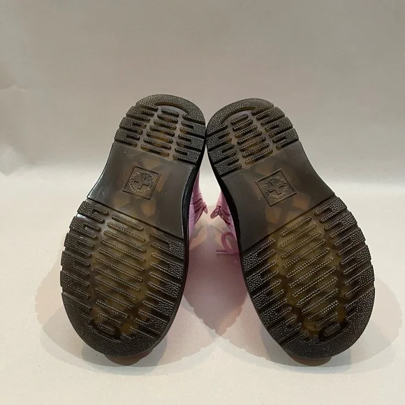 Dr. Martens Pink Kids Boots - Picture 6 of 8
